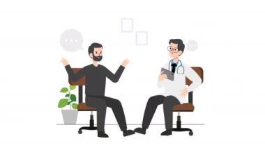 Psikiyatriste danışılan genç bir adam psikiyatriste gider.