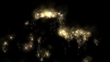 animasyon - Havai fişek parçacıkları hareket grafikleri