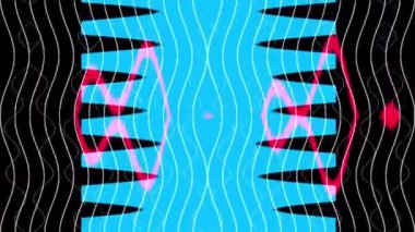 Renkli arkaplan ile farklı şekillerin canlandırması