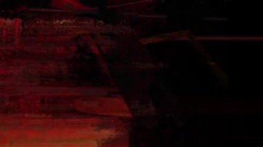 Renkli arkaplan ile farklı şekillerin canlandırması  