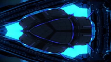 Renkli arkaplan ile farklı şekillerin canlandırması 