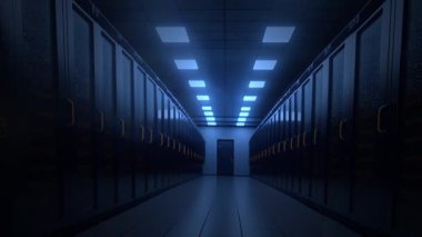 animasyon - bir internet sağlayıcısının sunucu kontrol merkezine veri merkezi adı verilir