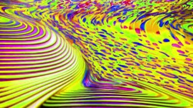 animasyon - Hareket halindeki Sıvı eğri