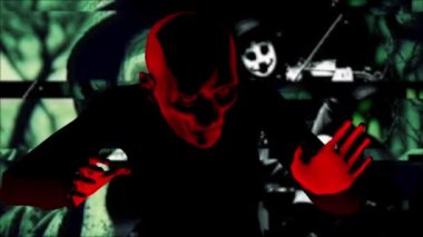 Korku Geçmişi. Korku filmi için rahatsız edici bir arka plan.