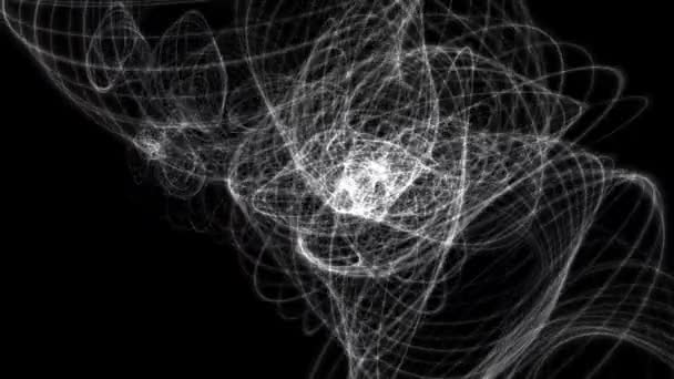 Animation Particles Line Rising Spectacular Motion Graphics Background — Vídeo de Stock
