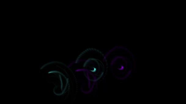 Animation Particles Line Rising Spectacular Motion Graphics Background — Vídeo de stock