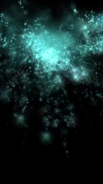 Animation Fyrverkerier Glitter Partiklar Rörelse Grafik — Stockvideo
