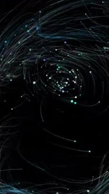 animation - particles line rising is a spectacular motion graphics background.