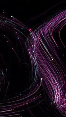 animation - particles line rising is a spectacular motion graphics background.