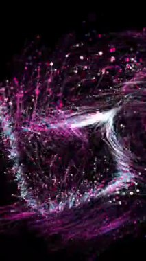 animation - particles line rising is a spectacular motion graphics background.