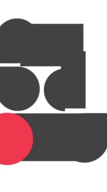 dikey canlandırma - soyut minimalist geometrik arkaplan