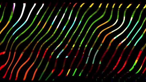 抽象的な波長の背景を移動するアニメーション — ストック動画