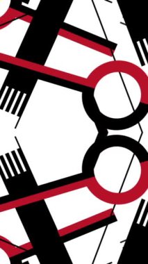 dikey canlandırma - soyut minimalist geometrik arkaplan 