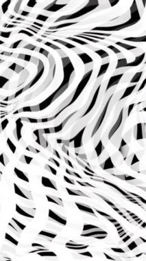 dikey animasyon - Dinamik tek renkli optik illüzyon ve yaratıcı tasarımlar için dalgalı bozulma deseni.