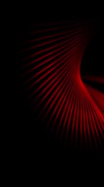 dikey animasyon - Dinamik ve modern tasarımlar için uygun siyah bir arkaplan karşısında canlı kırmızı çizgiler.