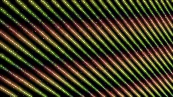 Levendige Abstracte Achtergrond Met Een Patroon Van Stippellijnen Een Diagonale — Stockvideo