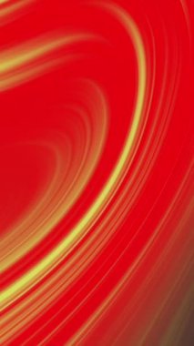 Değişik tasarım gereksinimleri için ideal yeşil ve turuncu renkte akışkan dalgaların büyüleyici soyut bir arka planı.