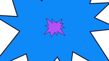 Sosyal medya ya da sunumlar için Vav ve Muhteşem Comic Style Animasyon Metni Videosu