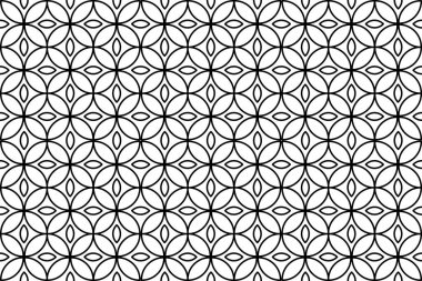 Beyaz arka planda siyah yarım ton. Lineer yarım ton fon. Tek renkli arka planda izole vektör çizimi. Vektör çizimi. Bauhaus 'un minimalist grunge dokusu.