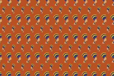 Antik Mısır seamless modeli. Hiyeroglif oymalar bir Antik Mısır desen dış duvarlar. Antik Mısır duvar resimleri. Grunge Mısır sorunsuz arka plan. Mısır tanrıları ve Firavunlar desen