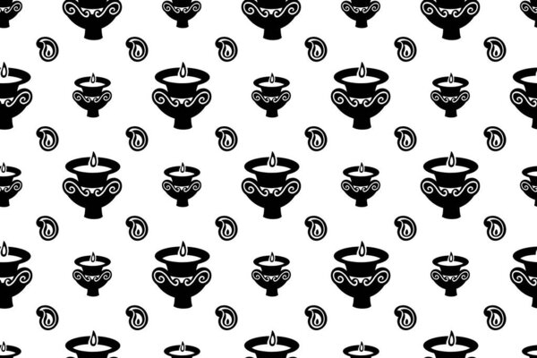 Peruvian indian pattern tribal ethnic motifs geometric vector background. Doodle native indian tribal motifs clothing fabric ethnic traditional design. Navajo symbols clothes pattern