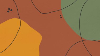 Çok renkli dijital soyut model arkaplanı. Kırmızı turuncu yeşil renk. Modern sanatsal doku. 