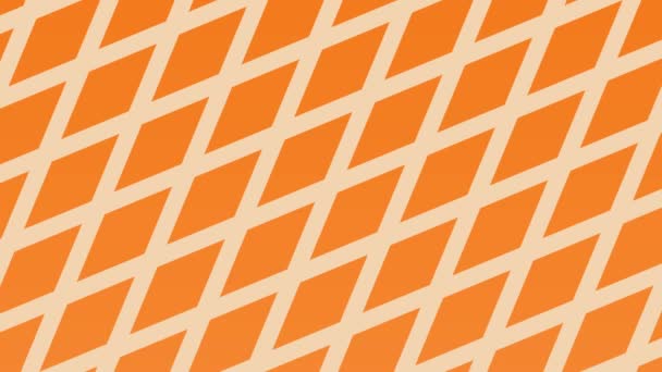 Abstrakter Orange Animierter Hintergrund Neutraler Hintergrund Für Design Basis Für — Stockvideo