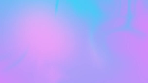 Gradient Abstrait Fond Animé Couleur Bleue Violette Animation Nuageuse Hautement — Video