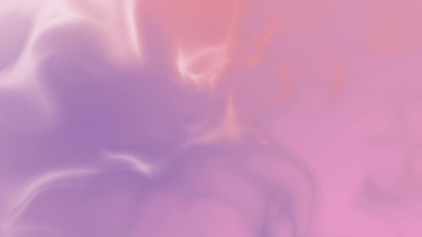 Fluido Abstrato Fundo Animado Banner Digital Aquarela Rosa Lilás Antecedentes — Vídeo de Stock