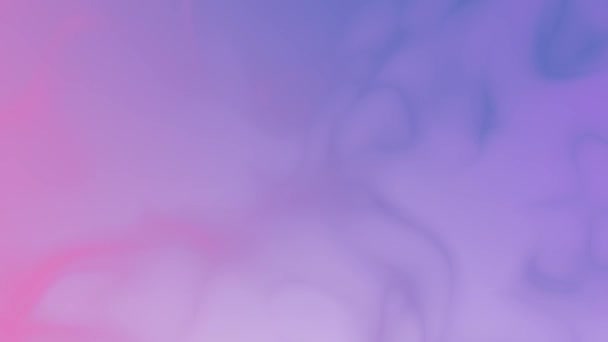 Fond Animé Fluide Abstrait Bannière Numérique Aquarelle Violette Bleue Fond — Video