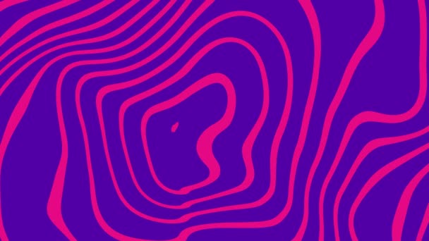 Абстрактный Фиолетовый Фон Оживленным Розовым Узором Магента Высококачественная Анимация — стоковое видео