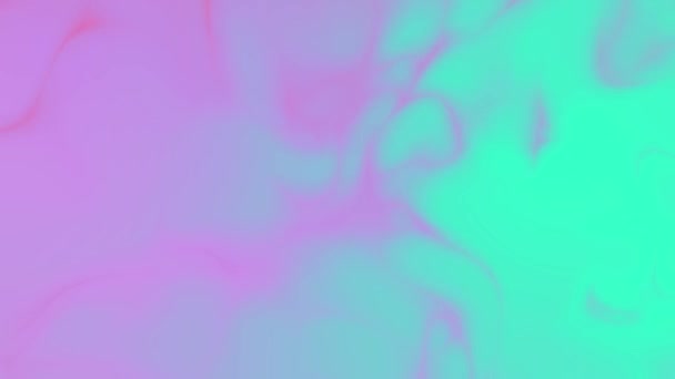 Абстрактный Жидкостный Анимированный Фон Фиолетовый Голубой Акварельный Цифровой Баннер Облачный — стоковое видео