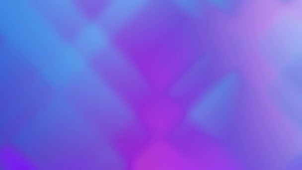 Gradiente Luz Fondo Animado Con Color Rosa Púrpura Azul Animación — Vídeos de Stock