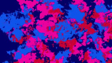 Neon soyut çimento dokusu canlandırılmış arka plan. Magenta lacivert pembe renkler. 4k döngü.