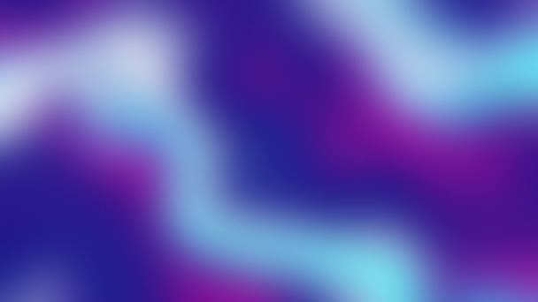Bunte Abstrakte Farbverlauf Animierten Hintergrund Navy Blue Pink Purple Cyan — Stockvideo