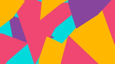 Soyut keskinlikte pembe turuncu açık mavi kağıt kaplama arka planda pastel ve klasik tarzda