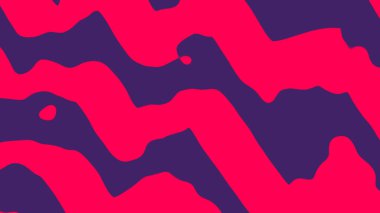 Simetrik geometrik süslemeli desen. Keskin mor çizgiler soyut arkaplan. Optik yanılsama.