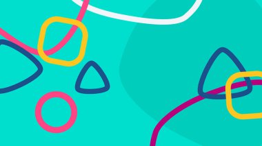 Sancak ve duvar kağıdı için donanma ve pembe şekilli Geometri turkuazları. Yüksek kalite fotoğraf