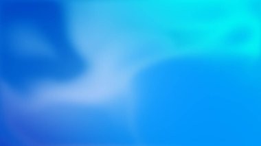 Abstract navy blue cyan and turquoise blurred gradient background with light. High quality photo clipart