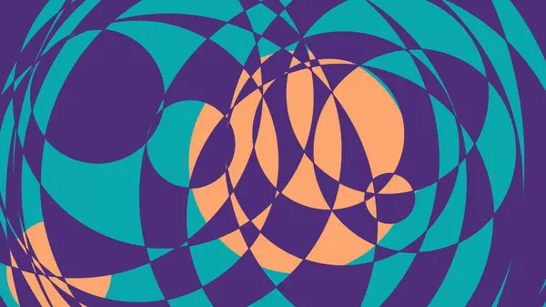 Geometrické Moderní Abstraktní Fialové Pozadí Pomerančová Tyrkysová Vysoká Kvalita — Stock fotografie