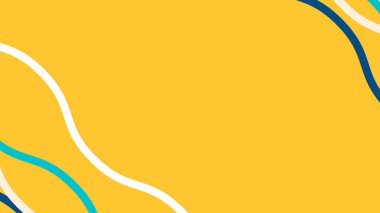 Asgari el çizimi soyut arkaplan. Sarı mavi bej renkli. Yüksek kalite fotoğraf