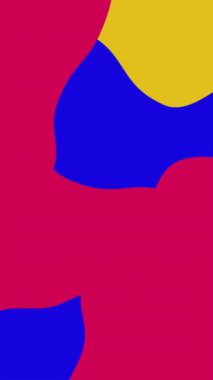 Minimum geometrik desenli animasyon arka planı. Modern evrensel çok renkli soyut arkaplan.