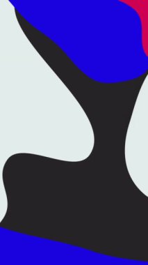 Minimum geometrik desenli animasyon arka planı. Modern evrensel çok renkli soyut arkaplan.