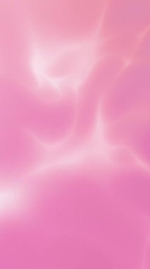Soyut sıvı animasyon arka planı. Pembe ve beyaz suluboya dijital afiş. Bulutlu arkaplan.