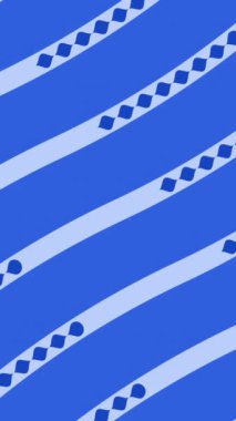 Soyut mavi animasyon arkaplanı. Tasarım için tarafsız zemin. Döngü duvar kağıtları için taban, afiş