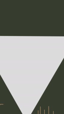 Modern soyut animasyon arkaplanı. Grafik içeriği için kahverengi yeşil şekilli. 