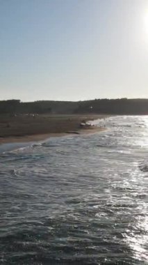 Sunset In Lagoon, sunset view in the lagoon, popular beaches for summer vacation, sea sand sun themed summertime holiday image