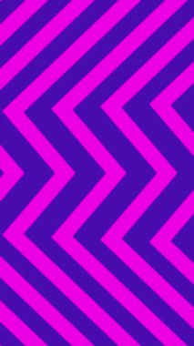 3D çizgi ilüzyon döngüsü tasarımı. Geometrik mor ve morumsu çizgi çizim sanatı. 