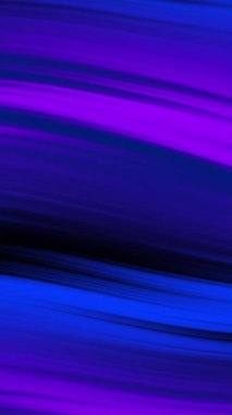 Mavi ve mor neon ışıklı animasyon şekillerinin soyut arkaplanı