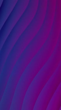 3B modern dalga eğrisi soyut canlandırılmış arkaplan. 